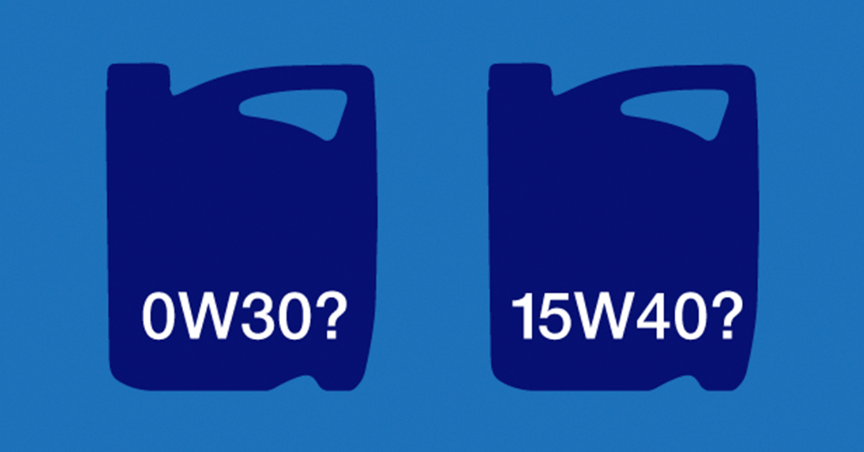Different oil grades